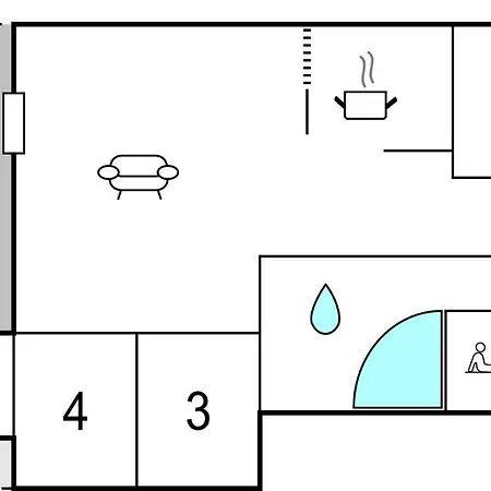 Four-bedroom Holiday With A Fireplace 04 Дом отдыха